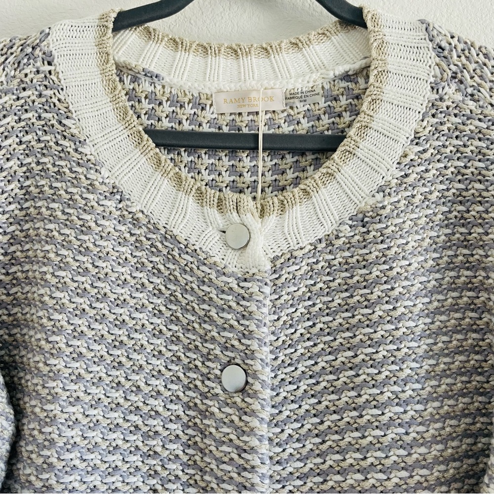 Ramy Brook Jack Cardigan Sweater - Picture 3 of 10